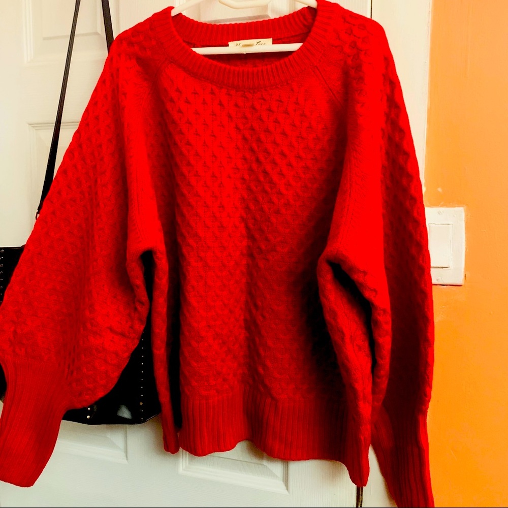 Knit cardigan